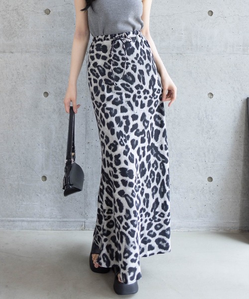 ブラミンク　レオパード柄　スカート 000000023427_n5YJVmn.jpg
