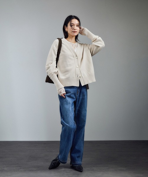 SALON adam et rope'（サロン アダム エ ロペ） カーディガン Vネック