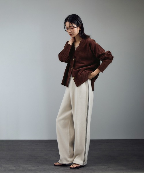 SALON adam et rope'（サロン アダム エ ロペ） カーディガン Vネック