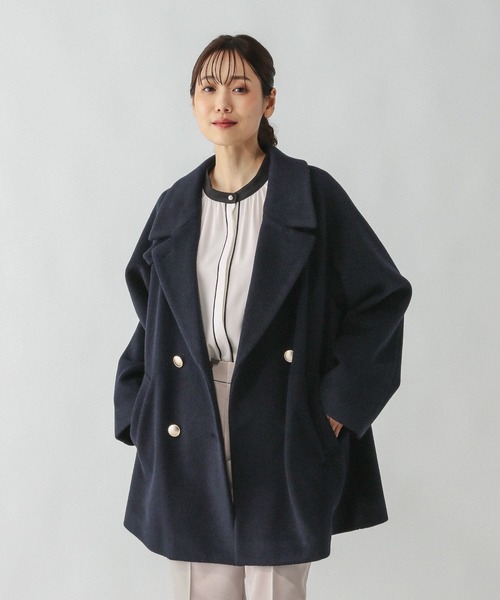 軽やかストレッチチェスターコート GLOBAL WORK｜軽やかストレッチチェスターコート/115769