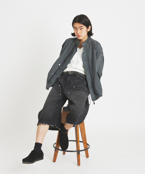 JOURNAL STANDARD パンツ ダブル ニー バギー ショーツ メンズ