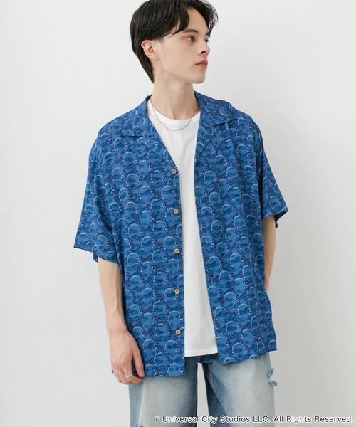 SENSE OF PLACE by URBAN RESEARCH シャツ 「別注」JAWS×SENSE OF