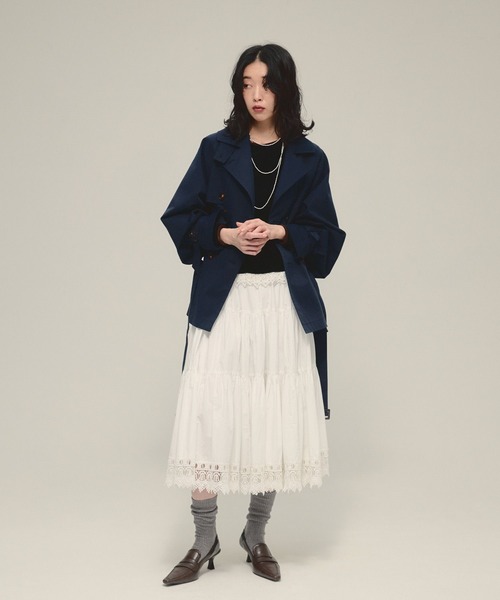トレンチコート コート 「eL」Short Trench Coat/586796 レディース