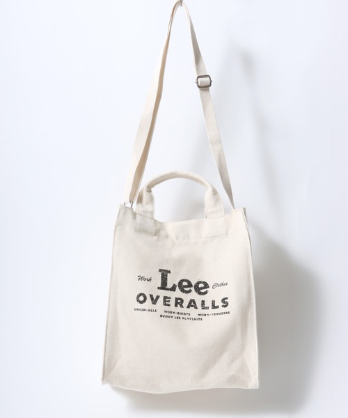 Lee（リー） トートバッグ 2025AW Lee/リー 2WAY キャンバス ワーク