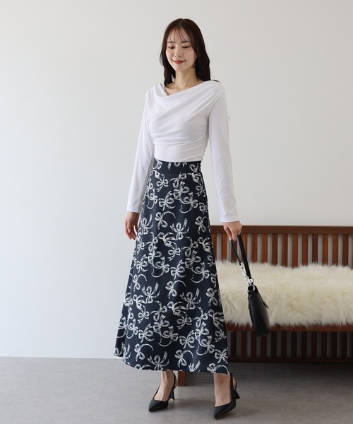 「BLUEEAST」 「LYDIA」長袖カットソー MEDIUM オフホワイト レディース