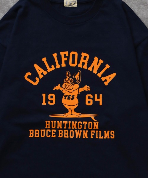 The Endless Summer（エンドレスサマー） tシャツ TES COLLEGE FLOCK