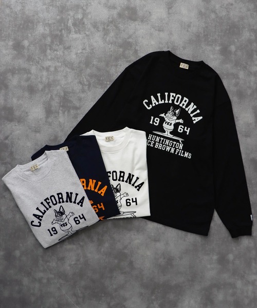 The Endless Summer（エンドレスサマー） tシャツ TES COLLEGE FLOCK