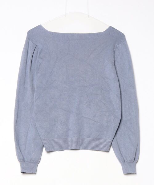 「INGNI」 長袖ニット M ブルー レディース_画像2