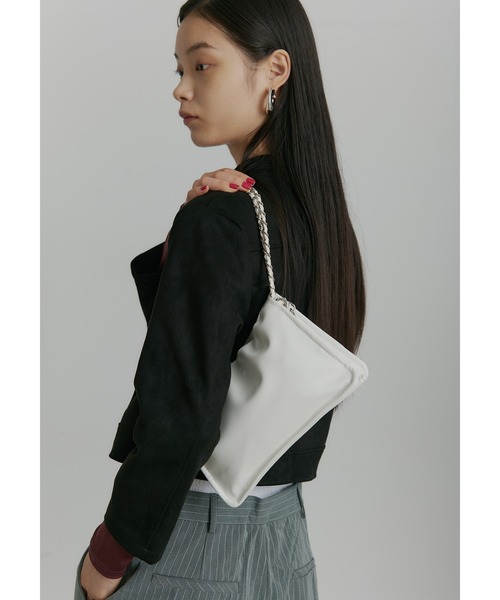 今季新品チェーンスクエアショルダーバッグ GRL（グレイル）の「チェーンスクエアショルダーバッグ（ショルダー
