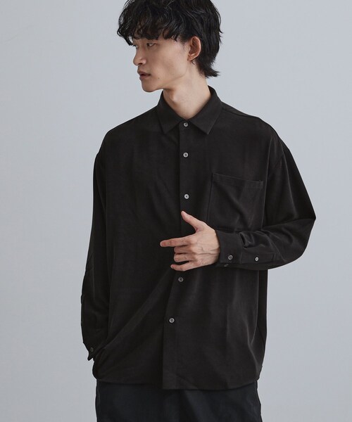 TK❤️メンズ！❤️ブラックレーベルのお洒落なシャツ tk.TAKEO KIKUCHI（ティーケータケオキクチ） シャツ なめらか