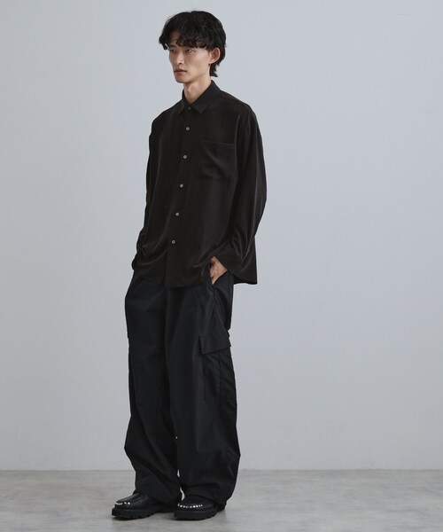 TK❤️メンズ！❤️ブラックレーベルのお洒落なシャツ tk.TAKEO KIKUCHI（ティーケータケオキクチ） シャツ なめらか