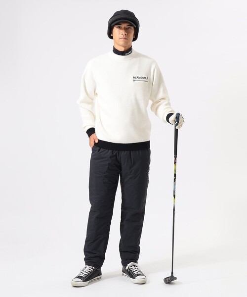 メ(^ ^)P【美品】BEAMS GOLF ビームスゴルフ セーター BEAMS GOLF（ビームス ゴルフ）PURPLE LABEL / スフィダンテ パイル