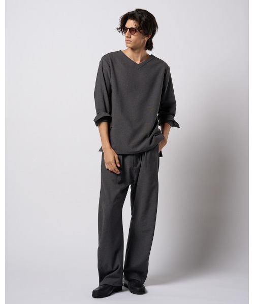 wjk シャツ boat V-neck pullover shirt メンズ : ZOZOTOWN Yahoo!店