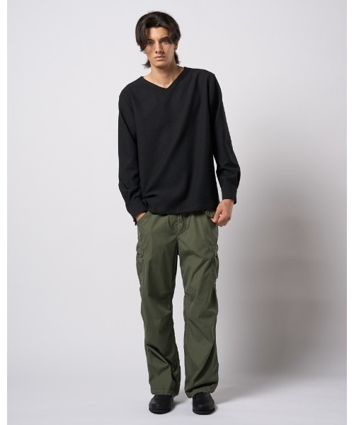 wjk シャツ boat V-neck pullover shirt メンズ : ZOZOTOWN Yahoo!店