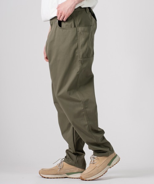 rehacer（レアセル） チノパン : Side Pocket Tapered Washed Pants