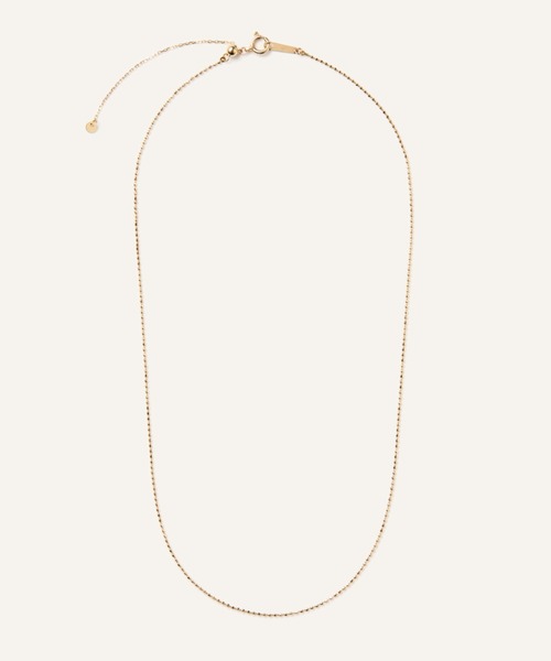 ネックレス K10YG ゴールド チェーンネックレス・40cm レディースの画像