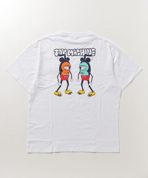 「TOY MACHINE」 半袖Tシャツ L グリーン系その他 メンズ_画像2