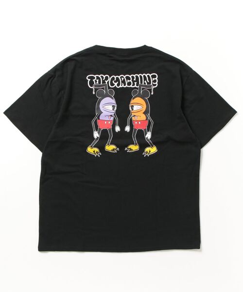 「TOY MACHINE」 半袖Tシャツ L グリーン系その他 メンズ_画像3