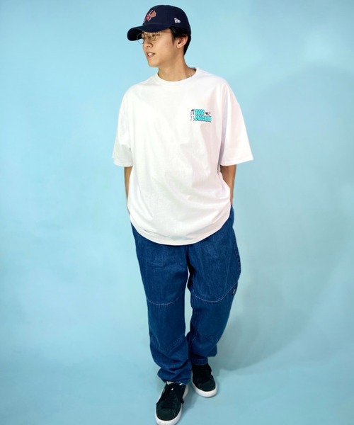 「TOY MACHINE」 半袖Tシャツ L グリーン系その他 メンズ_画像9