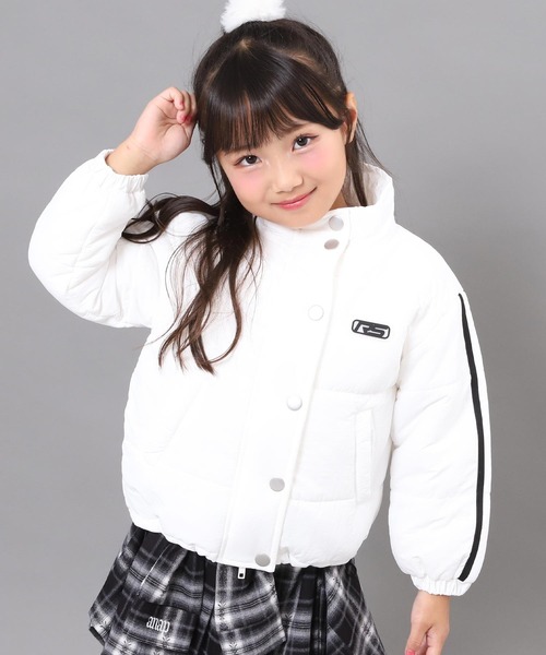 ANAP kids（アナップキッズ） ブルゾン アウター 撥水加工 袖 ライン