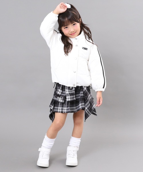 ANAP kids（アナップキッズ） ブルゾン アウター 撥水加工 袖 ライン