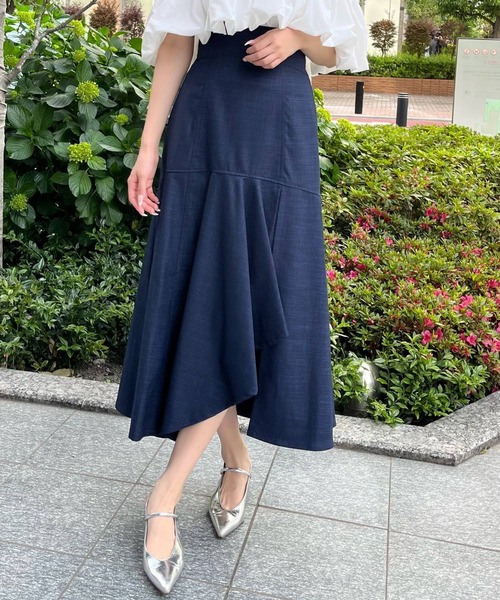 セントアンドリュース　ラメブッチャースカート　新品　Ｍ AND COUTURE（アンドクチュール） ロング スカート ブッチャーインナー