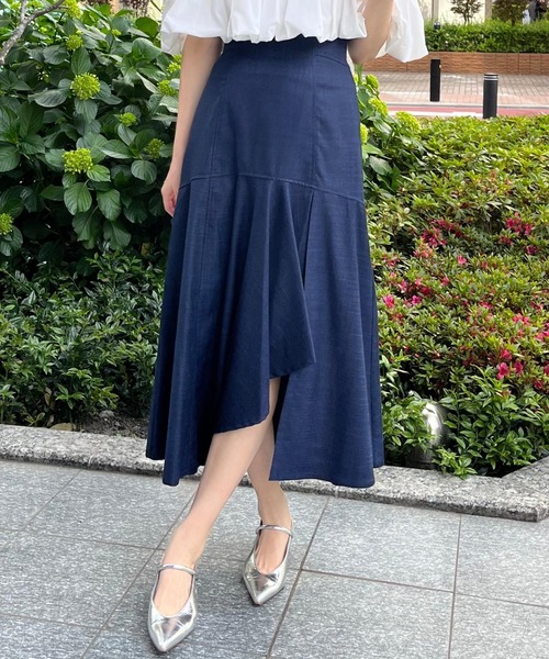 AND COUTURE（アンドクチュール） ロング スカート ブッチャーインナー