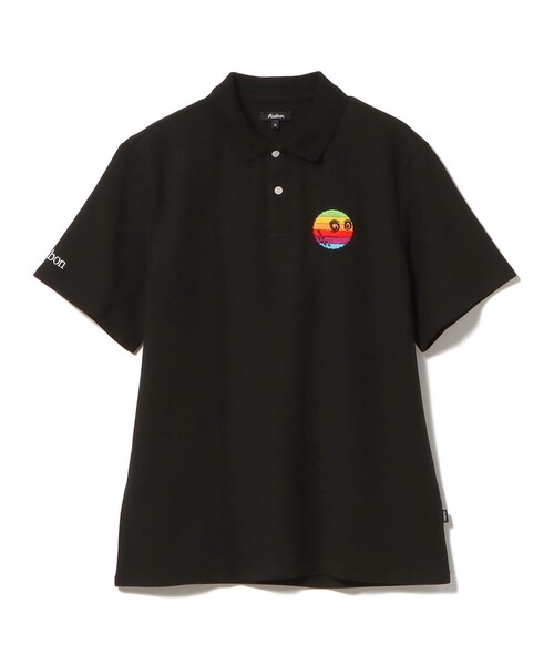 「Malbon Golf」 半袖ポロシャツ X-LARGE ネイビー メンズ_画像9