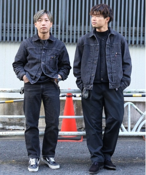 Levi's（リーバイス） デニムジャケット M ブラック メンズ : ZOZOTOWN