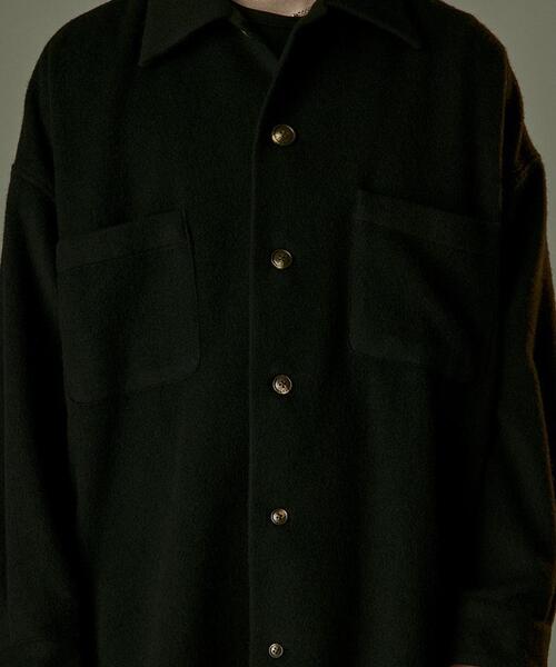 Toironier（トワロニエ） シャツ Toironier/トワロニエ/WOOL OVER