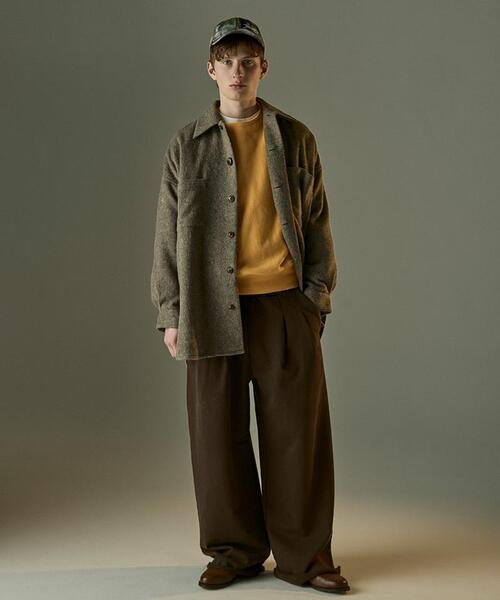 Toironier（トワロニエ） シャツ Toironier/トワロニエ/WOOL OVER