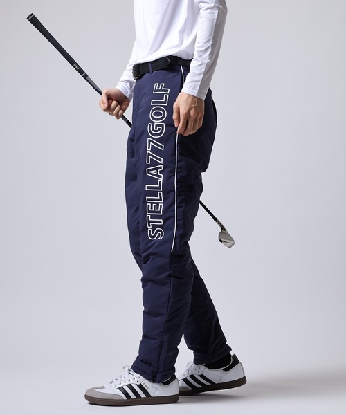 STELLA77GOLF パンツ 中綿シームレスゴルフパンツ メンズ レディース