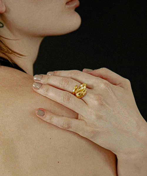 指輪 リング LAPUIS(ラピュイ) Oyster ring レディースの画像