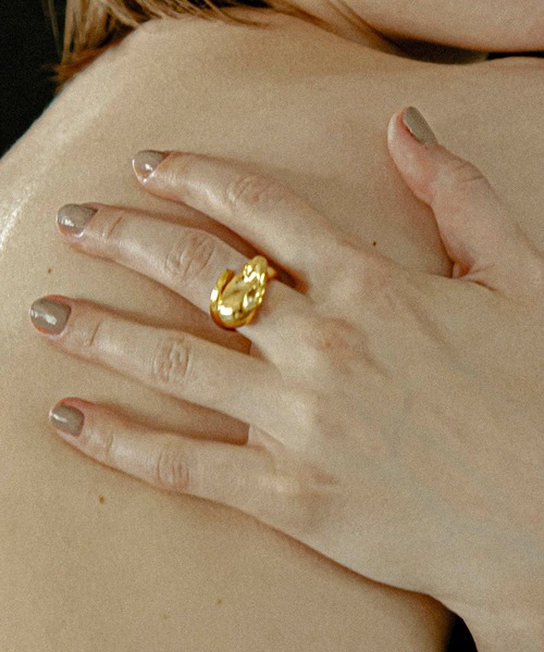 指輪 リング LAPUIS(ラピュイ) Oyster ring レディースの画像