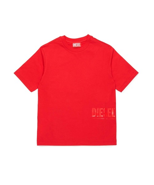 DIESEL 半袖Tシャツ レッド 新品タグ付き キッズ用 DIESEL KIDS tシャツ DIESEL（ディーゼル）Kids ＆ Junior ワン