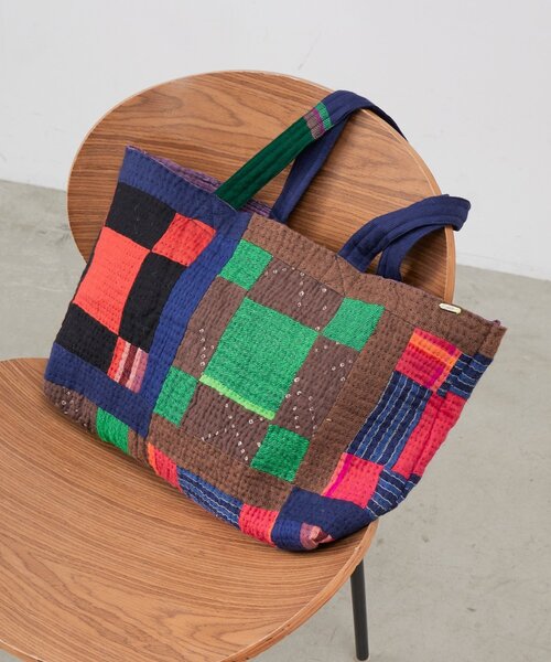 BEARDSLEY（ビアズリー） トートバッグ 「INJIRI」キルトバッグ