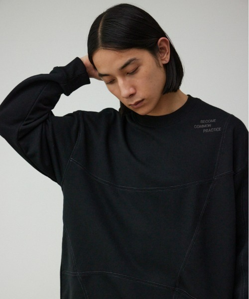 「AZUL BY MOUSSY」 スウェットカットソー LARGE グリーン メンズ_画像3