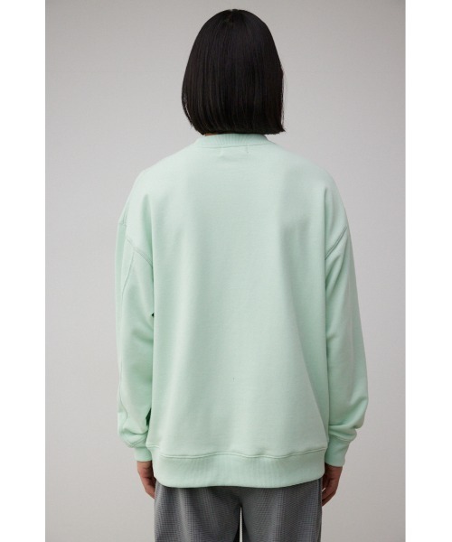 「AZUL BY MOUSSY」 スウェットカットソー LARGE グリーン メンズ_画像7