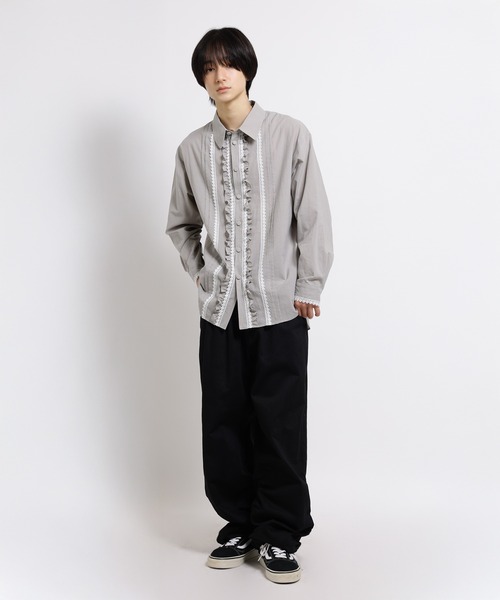 MILKBOY（ミルクボーイ） ブラウス シャツ LACED シャツ レディース