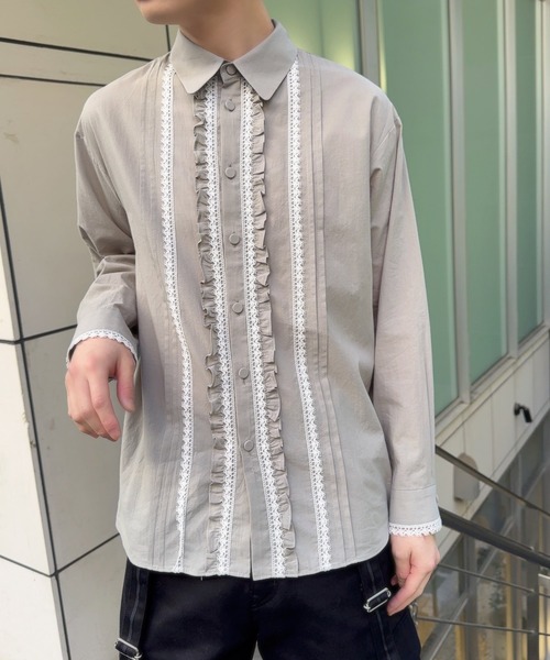 MILKBOY（ミルクボーイ） ブラウス シャツ LACED シャツ レディース