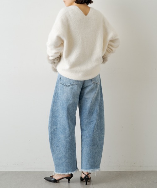 Whim Gazette（ウィム ガゼット） デニムパンツ 38 ブルー レディース