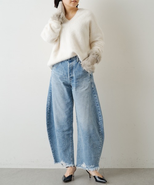 Whim Gazette（ウィム ガゼット） デニムパンツ 38 ブルー レディース