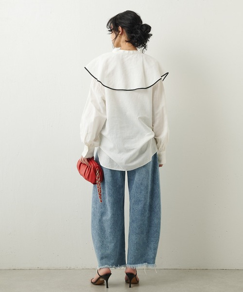 Whim Gazette（ウィム ガゼット） デニムパンツ 38 ブルー レディース