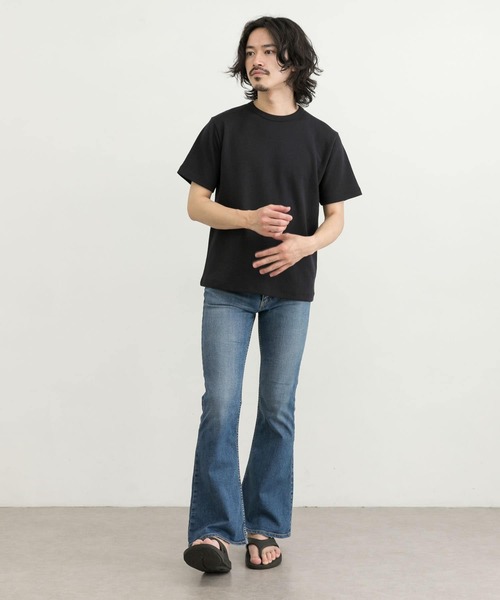 「WORK NOT WORK URBAN RESEARCH」 半袖Tシャツ SMALL ベージュ系その他 メンズ_画像3