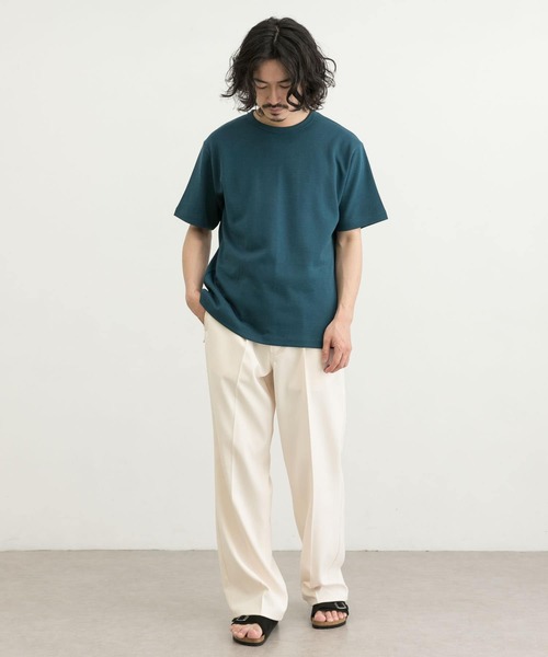 「WORK NOT WORK URBAN RESEARCH」 半袖Tシャツ SMALL ベージュ系その他 メンズ_画像6