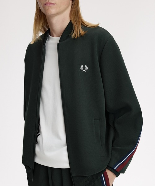 FRED PERRY（フレッドペリー） ジャージ Stripe Tape Pique Track