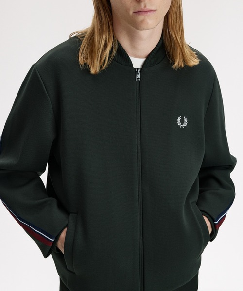 FRED PERRY（フレッドペリー） ジャージ Stripe Tape Pique Track