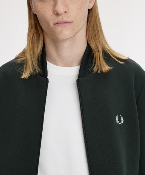 FRED PERRY（フレッドペリー） ジャージ Stripe Tape Pique Track