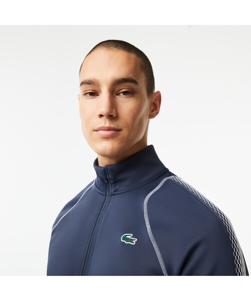 「LACOSTE」 ブルゾン 5 ダークネイビー メンズの画像