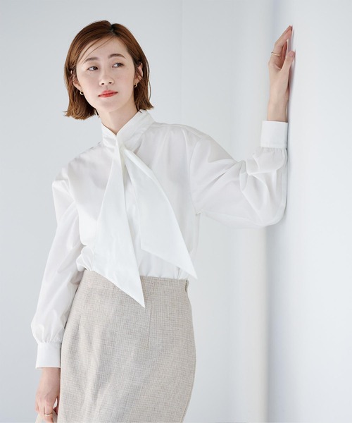 「ur's」 長袖ブラウス M ブラック レディース_画像5